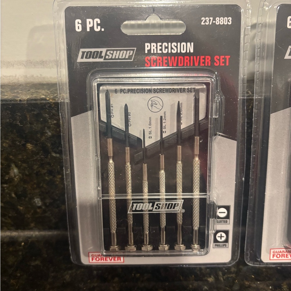 NIP Two Sets of Tool Shop Precision Screwdriver Set - Picture 2 of 4